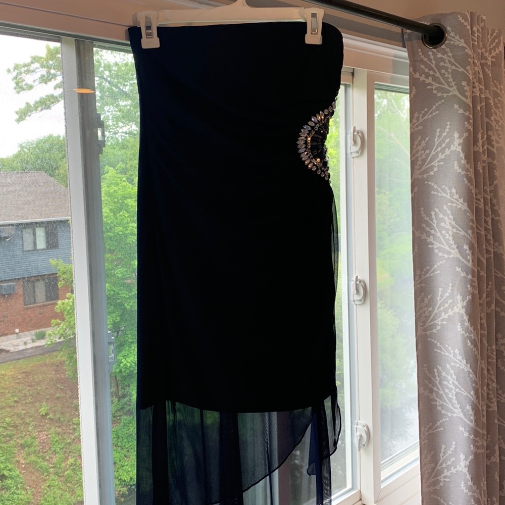 size 3 dress color navy